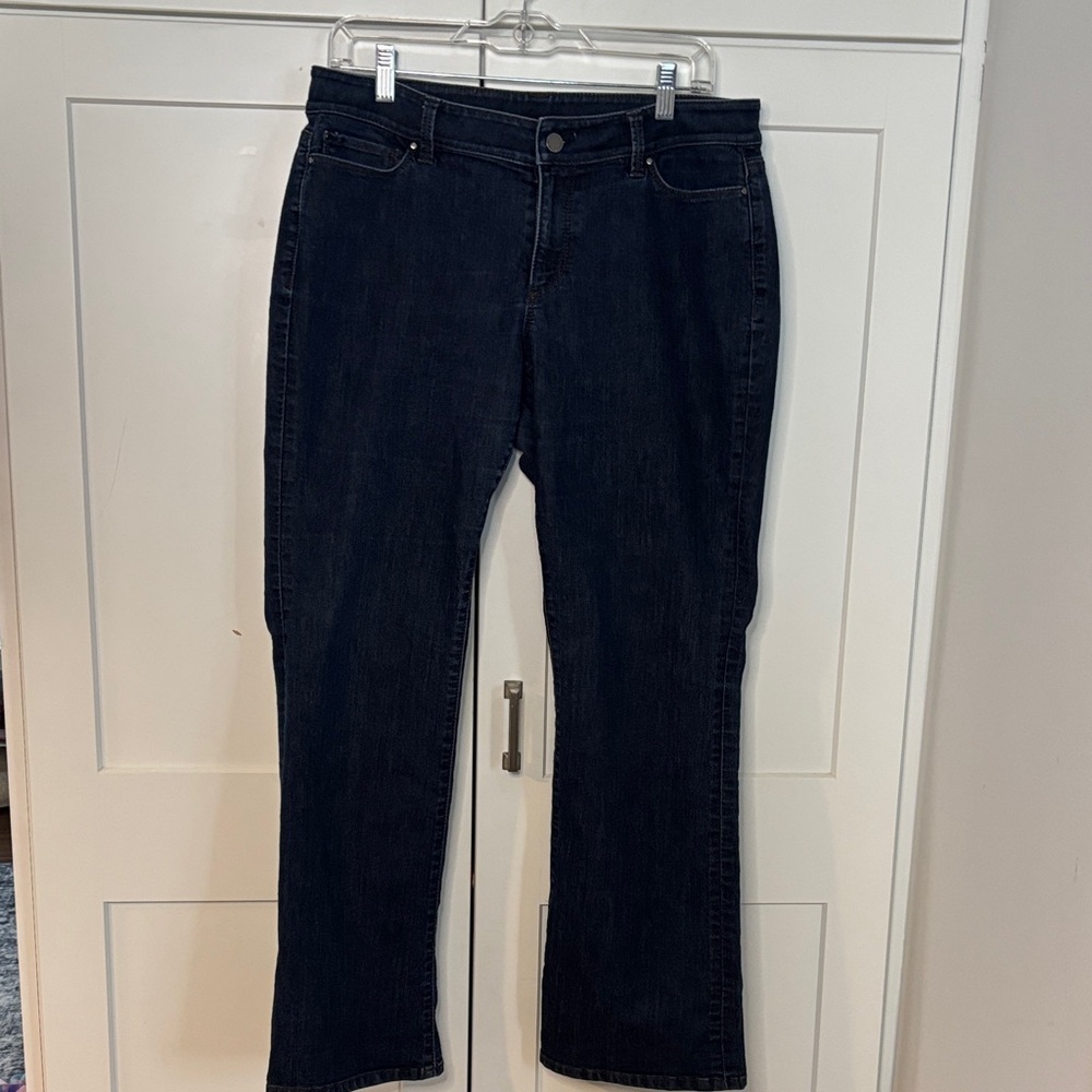 Ann Taylor Women's Dark Blue Boot Cut Jeans